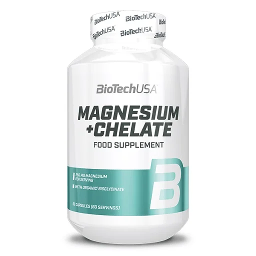BioTech USA -  Magnesium + Chelate 60 Kapsel