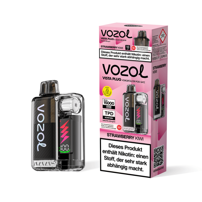 Vozol Vista 15K - Strawberry Kiwi