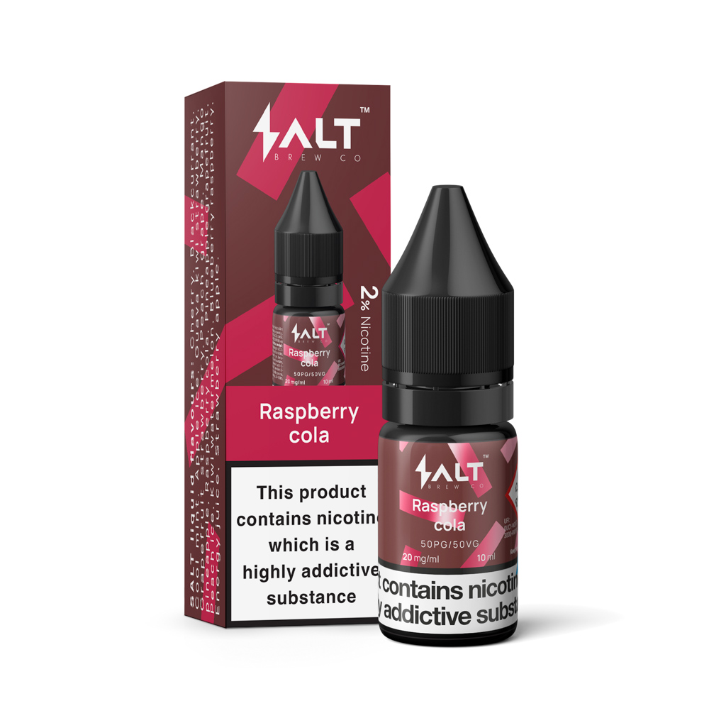 Salt Brew 10ml - Raspberry Cola