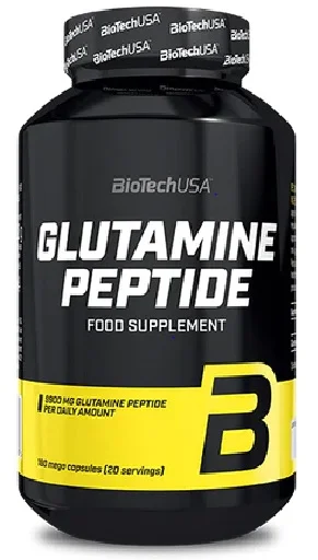 BioTech USA -  Glutamine Peptide 180 Kapseln
