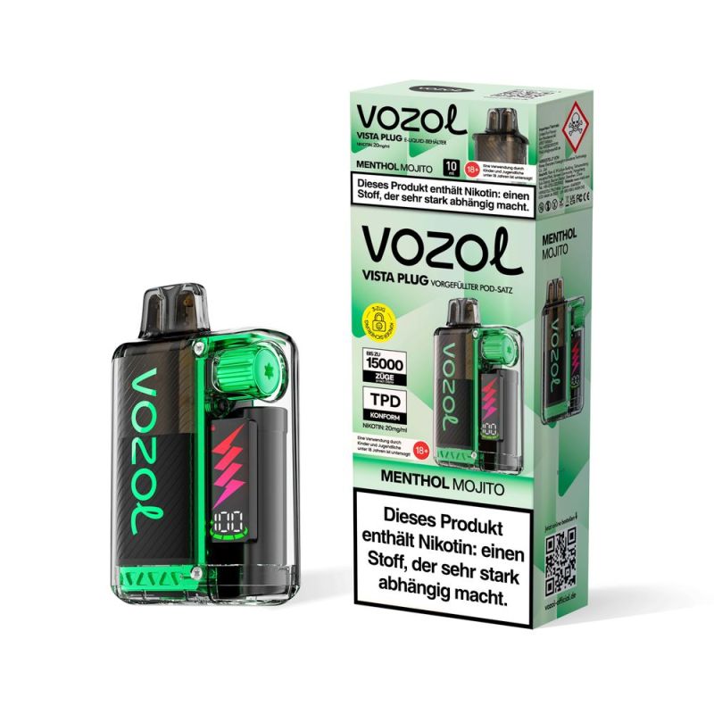 Vozol Vista 15K - Menthol Mojito