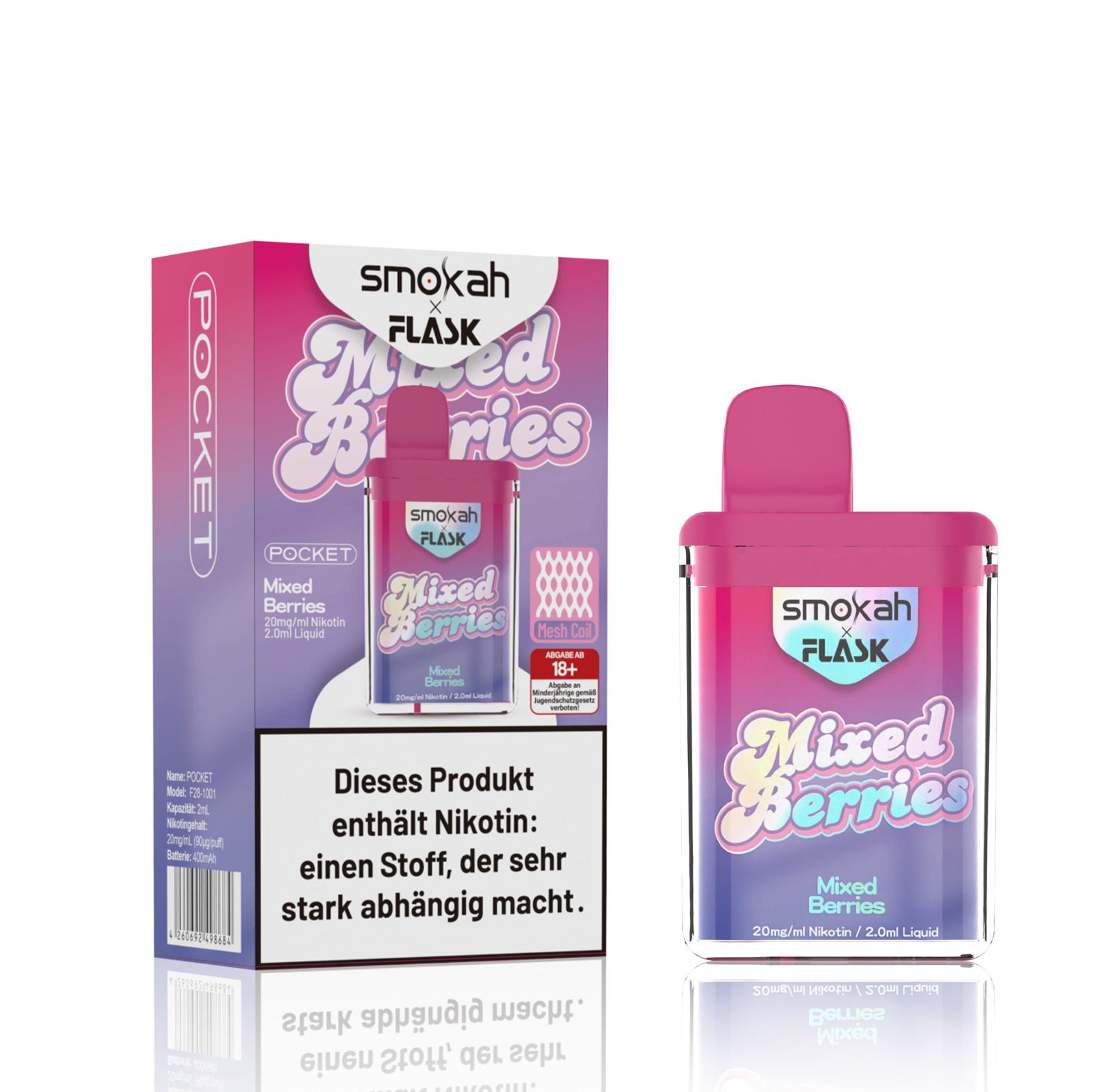 Smokah Pocket - Mixed Berries