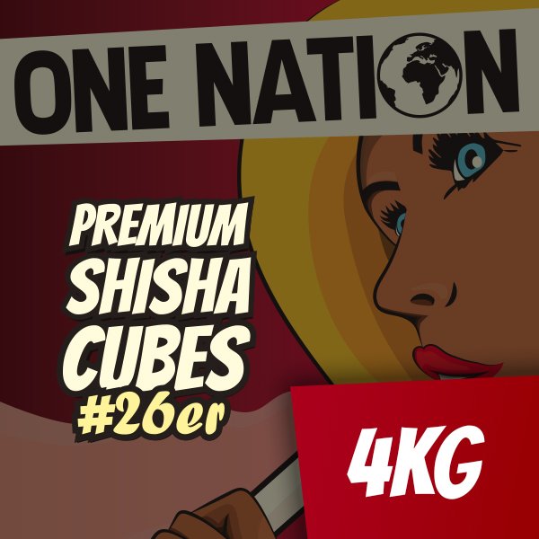 One Nation #26er Naturkohle 4KG