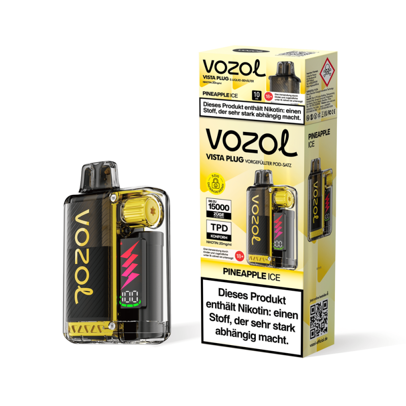 Vozol Vista 15K - Pineapple Ice