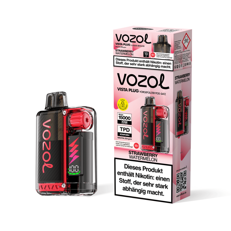 Vozol Vista 15K - Strawberry Watermelon