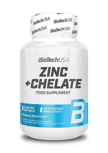 BioTech USA -  Zinc + Chelate 60 Kapseln