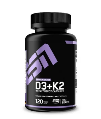ESN - Vitamin D3 + K2 120 Kapsel