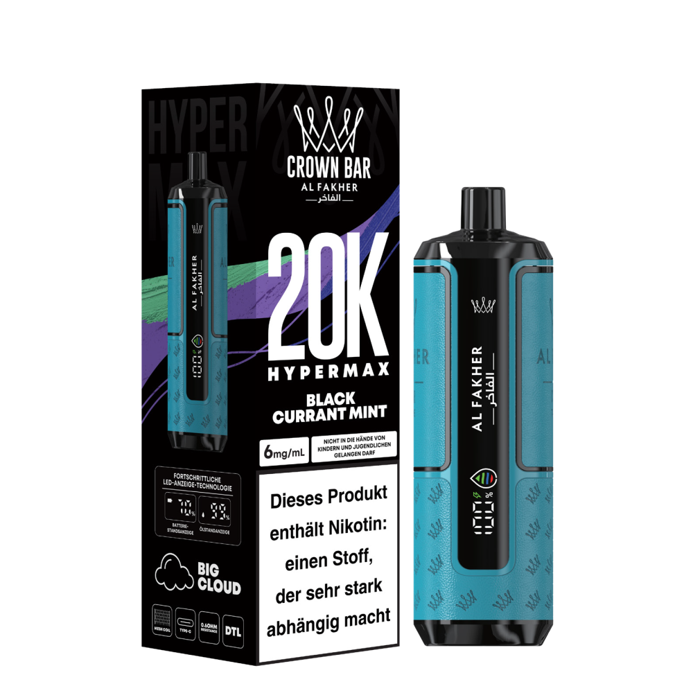 Al Fakher 20K - Black Currant Ice