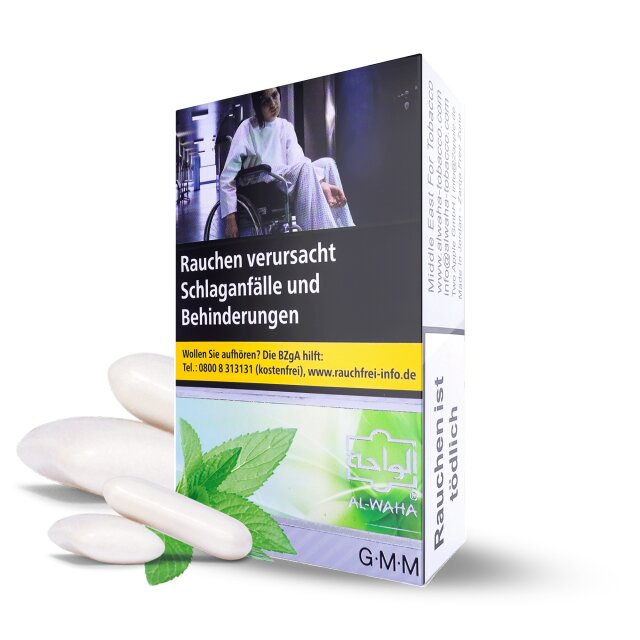 Al Waha 20g - Kaugummi Minze (G-M-M)