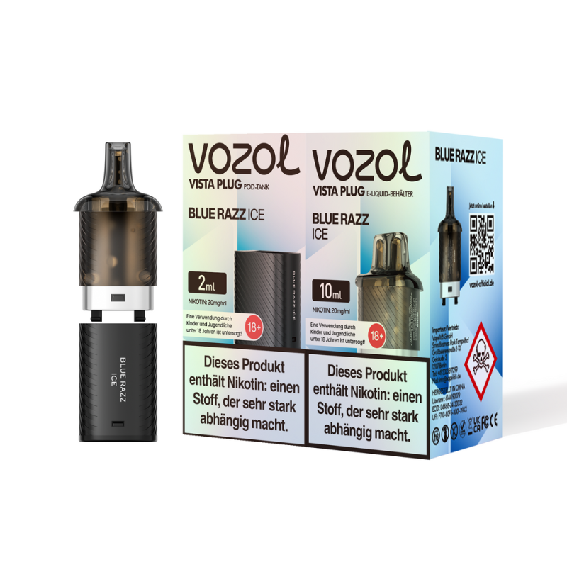 Vozol Pods - Blue Razz Ice