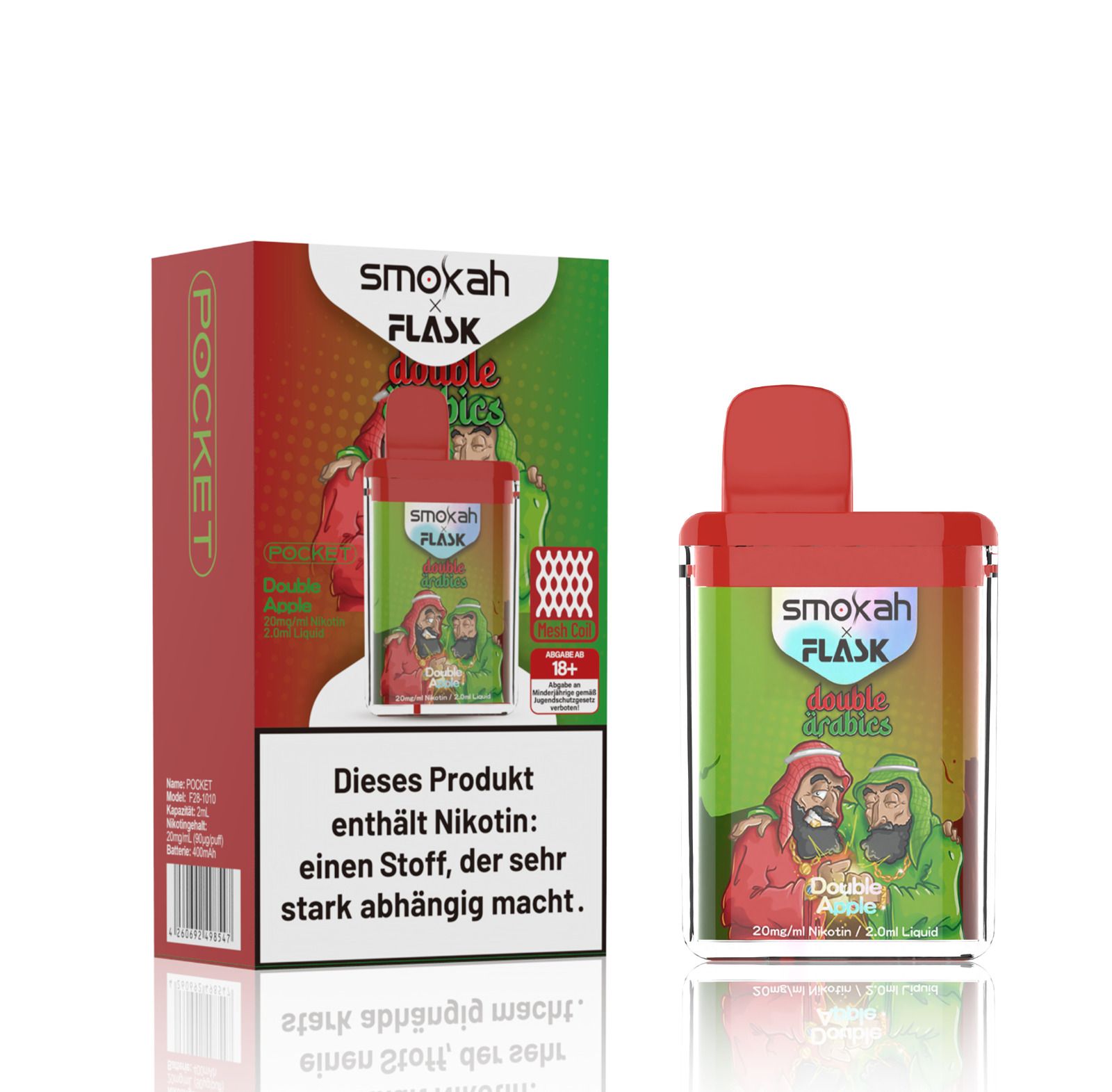 Smokah Pocket - Double Arabics