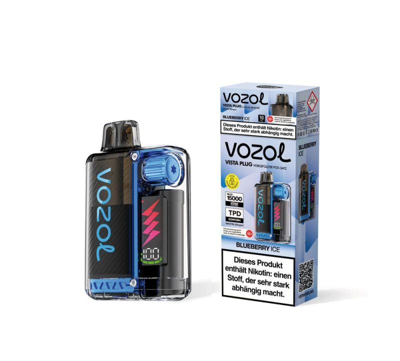 Vozol Vista 15K - Blueberry Ice