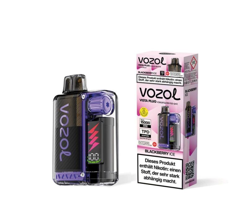 Vozol Vista 15K - Blackberry Ice
