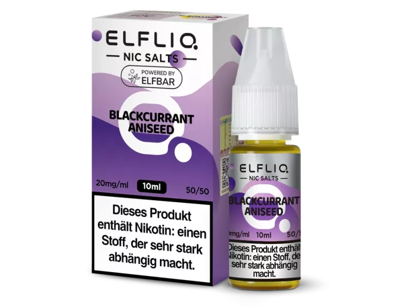 Elfliq 10ml - Black Currant Anissed