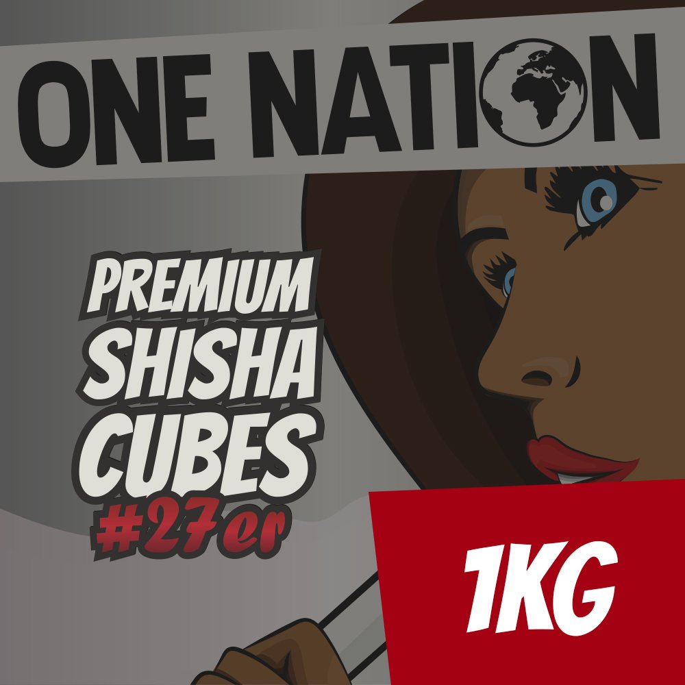 One Nation #27er Naturkohle 1KG