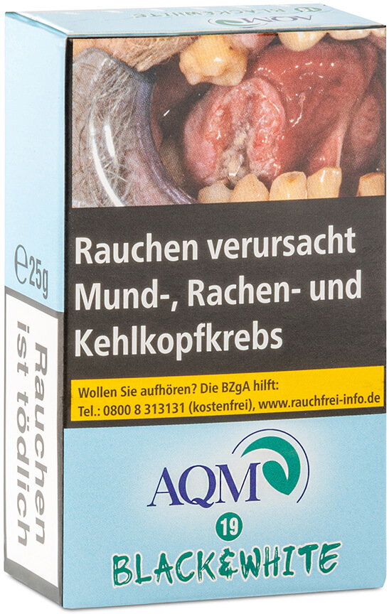 Aqua Mentha 25g - Black 6 White #19